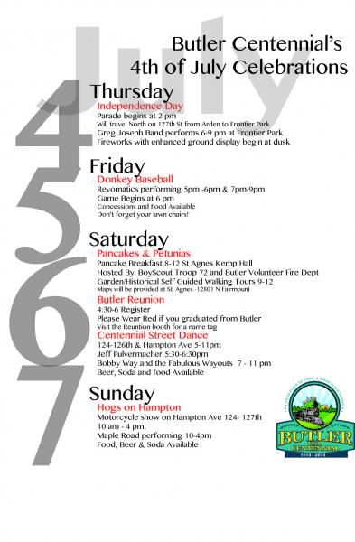 Butler, WI Centennial 4th of July Weekend | Council of Festival Committees